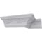 Ekena Millwork 4"H x 4"P x 5 5/8"F x 94 1/2"L, (6" Repeat), Leaf Twist Crown Moulding MLD04X04X05LT - alternate 5